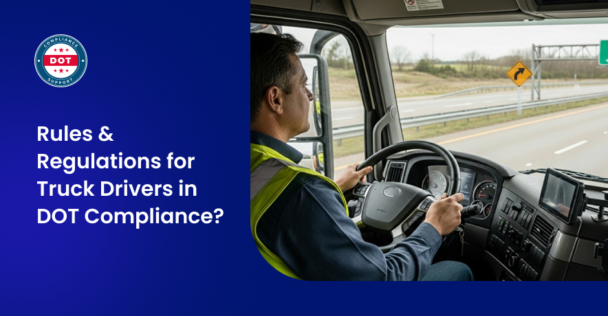 Rules & Regulations for Truck Drivers in DOT Compliance